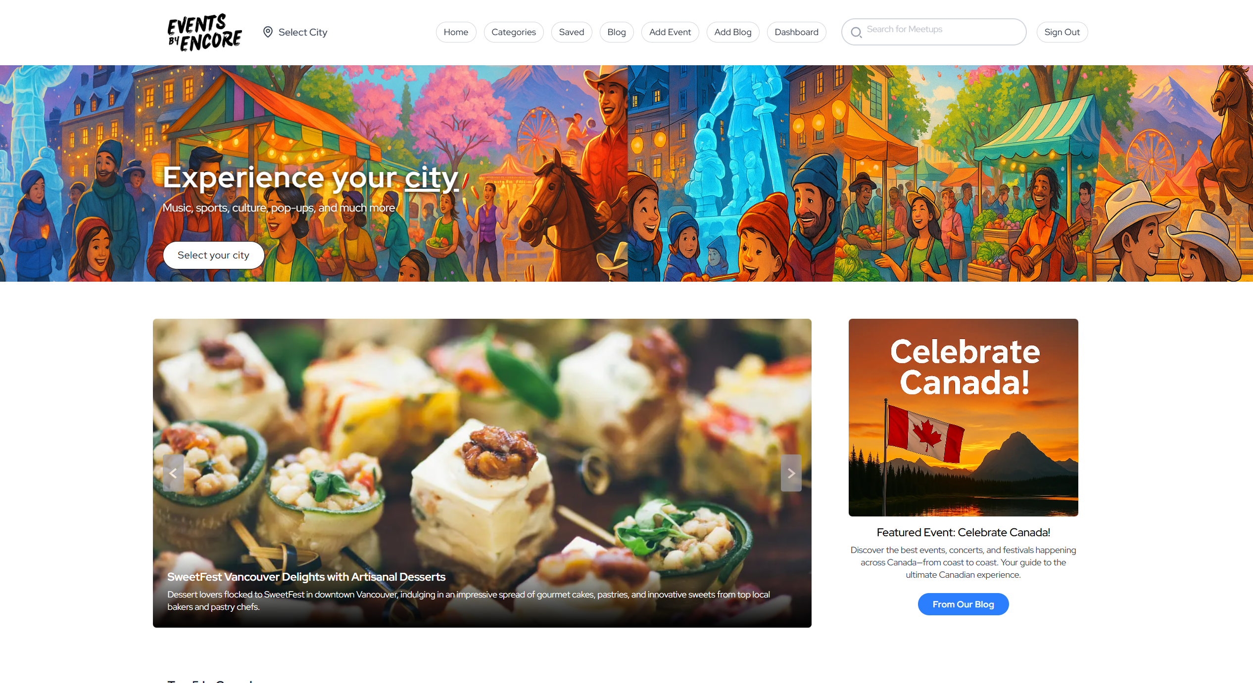 Events By Encore Desktop