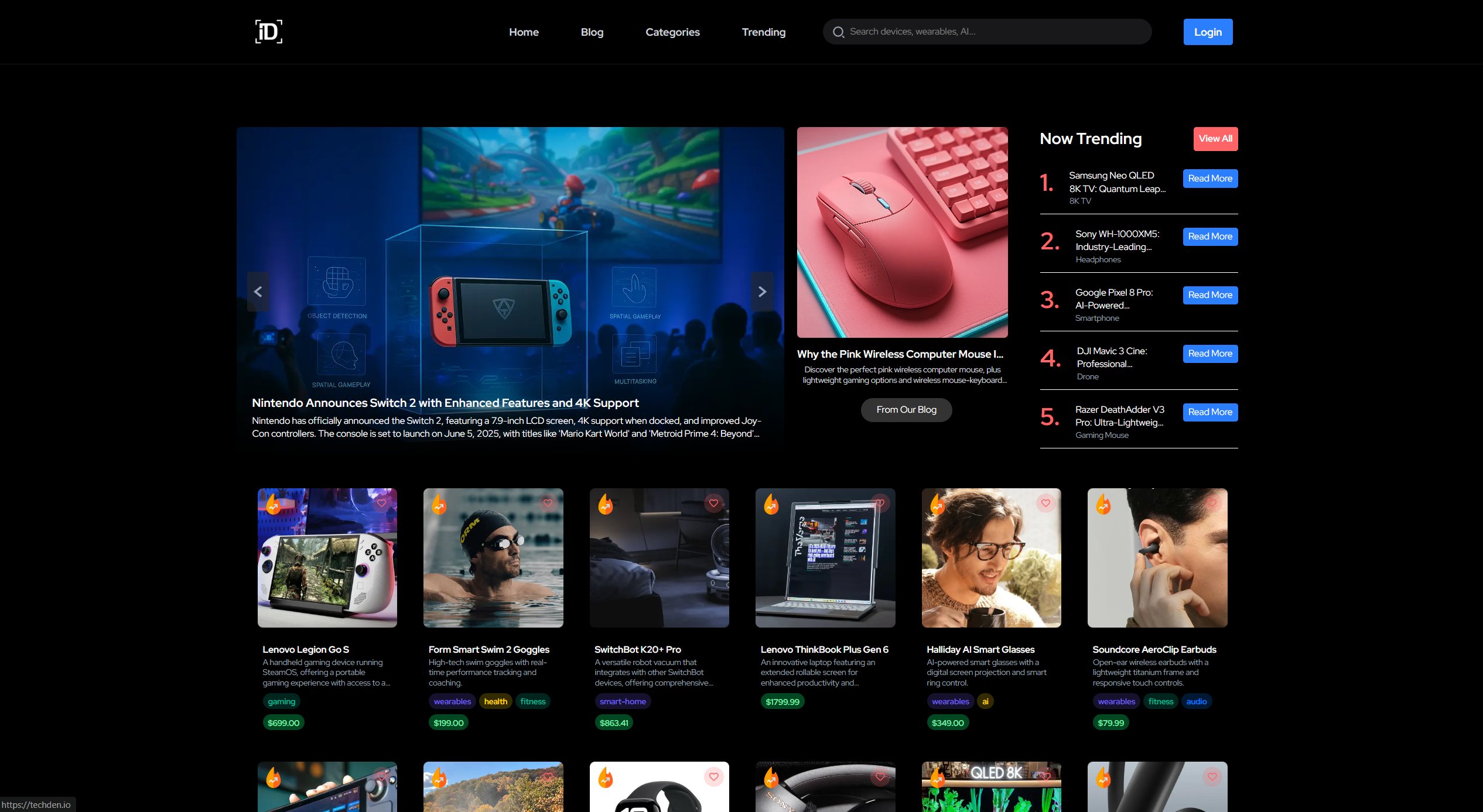 TechDen.io Desktop